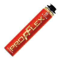Пена монтажная "PROFFLEX PRO Red 65" Зимняя 850мл