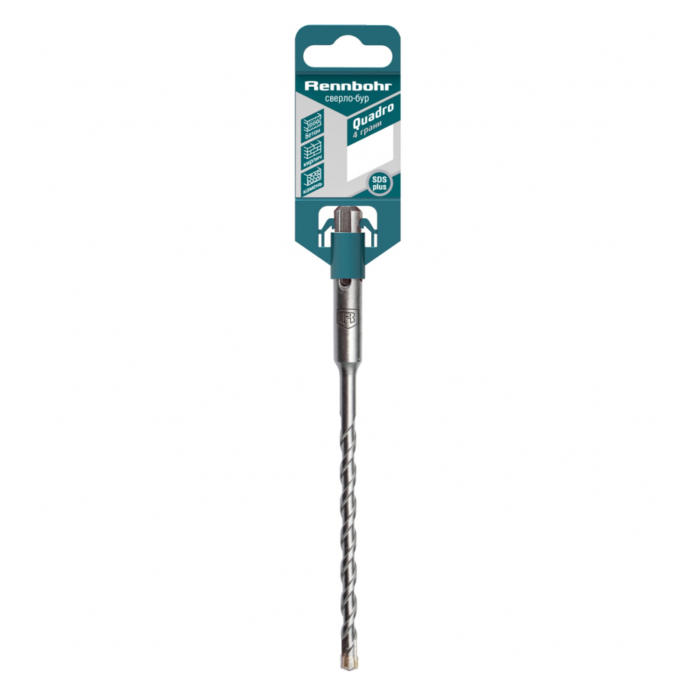 Сверло-бур по бетону "RennBohr Quadro", 4 грани d 6*110 мм, SDS+