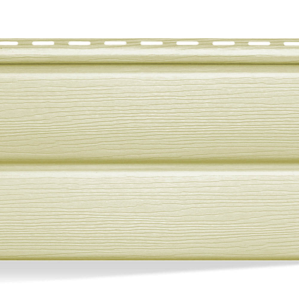 Сайдинг (ЮП) "БЛОК ХАУС" Кремовый 3050*230 мм