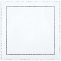 Кассета "CESAL" 300*300 Жемчужно-белый с патиной D50