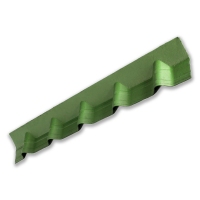 Покрывающий фартук ОНДУВИЛЛА Зеленый 3D, размер 1020*140 мм (раб. длина 980 мм)
