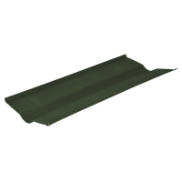 Ендова Черепица ОНДУЛИН Зеленая, размер 1000 мм (раб. длина 850 мм)