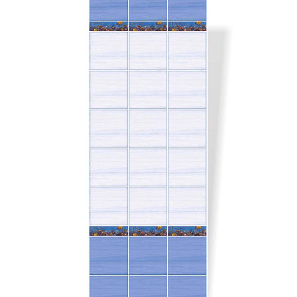 Пластиковая Панель ПВХ "Акватон" (9 мм) "NOVITA" Афалины 250*2700 мм (фон)