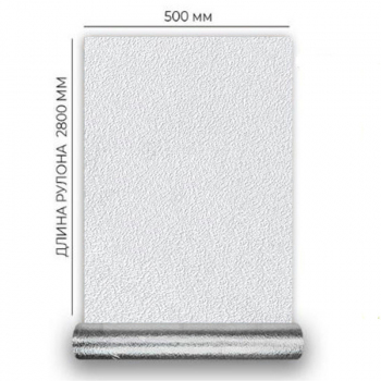 Обои самоклеющиеся "Квант зимний" (white) 500*2800*2мм