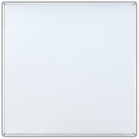 Плита потолочная алюминиевая "PRIMET" Белая матовая 595*595*0.30 мм, TEGULAR К45°