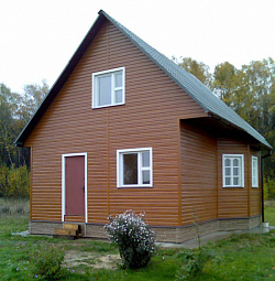 Сайдинг дуб светлый отделка фасада фото