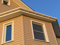 Сайдинг золотистый фото