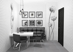 Панель ПВХ Вента Энигма-Цветок фото