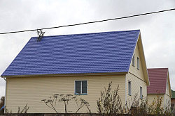 Монтеррей ультрамарин на кровле фото