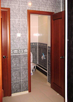 Панель ПВХ Леон черный фото