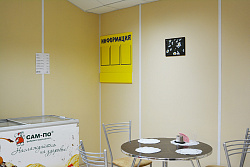 Панели Vekoroom цвет бежевый и белое соединение фото