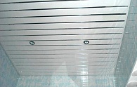 Реечные потолки Cesal для ванной