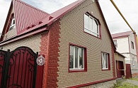 Фасадные панели Ю-Пласт Кирпич бежевый и красный