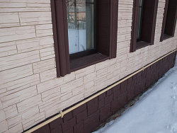 Откосная система Альта-Декор Коричневая отделка фото