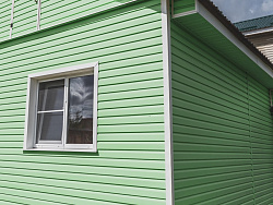 Сайдинг Гранд Лайн салатовый фото