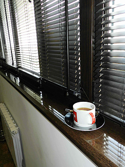 Подоконник Венге фото