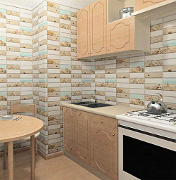 Панели ПВХ КронаПласт Песок фото