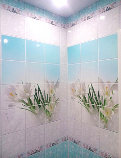 Панель ПВХ Подснежники фото