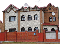 Камень Белый и Известняк фасад фото