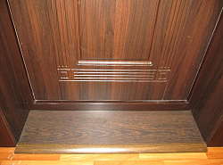 Дверной откос из МДФ и порог фото