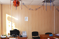 Панель МДФ Дуб Король на стене фото