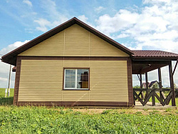 Виниловый сайдинг Timberblock Дуб золотистый и  Дуб мореный Виниловый сайдинг Timberblock Дуб золотистый и  Дуб мореный фото