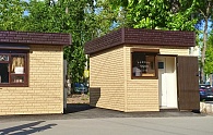 Фасадные панели Ю-Пласт Кирпич коричневый и песочный