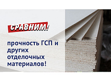 Испытание прочности гипсокартона, СМЛ и ГСП