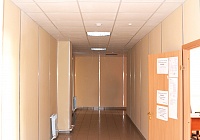 Панели Vekoroom для ремонта стен коридора офиса