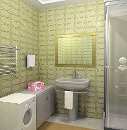 Панели ПВХ КронаПласт Овал оливковый фото