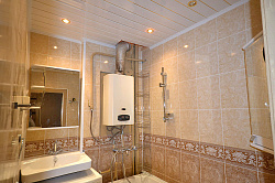 Панель ПВХ Леон Коричневый фото