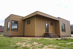 Сайдинг Hokla лиственница медовая фото