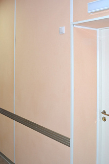 Панели Vekoroom бежевые стена в больнице фото