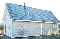 Виниловый сайдинг Белый фото