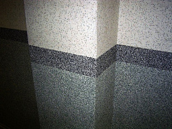 Сочетание различных цветов штукатурки MIXAN фото