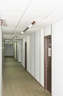 Панели Vekoroom серые для коридора фото