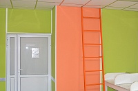 Панели Vekoroom оранжевые и зеленые сочетание
