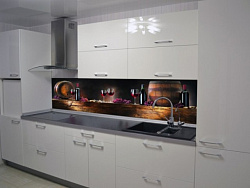 Интерьерная панель Вино кухонный фартук фото