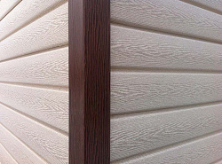 Сайдинг Ю-Пласт ясень беленый фото