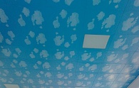 Алюминиевый кассетный потолк Cesal Небо