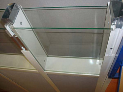 Алюминиевый профиль для перегородок с двойным остеклением фото