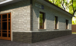 Наличник и откос кремовый фото