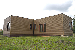 Сайдинг Хокла лиственница медовая фото