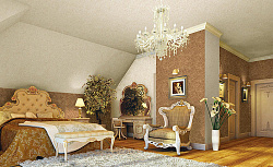 Шелковая штукатурка коричневая фото