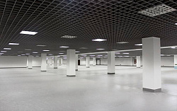 Потолки Грильято для подземной парковки фото