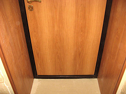 Дверной откос из МДФ вид сверху фото