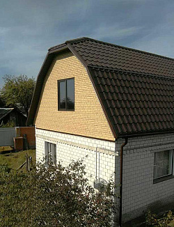 Фасадные панели Ю-Пласт кирпич песочный фото