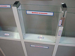 Алюминиевые профили для перегородок с двойным остеклением фото