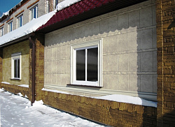 Фасадные панели Скалистый камень Тибет и Плитка Оникс фото