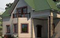 Кирпич Белый фасад